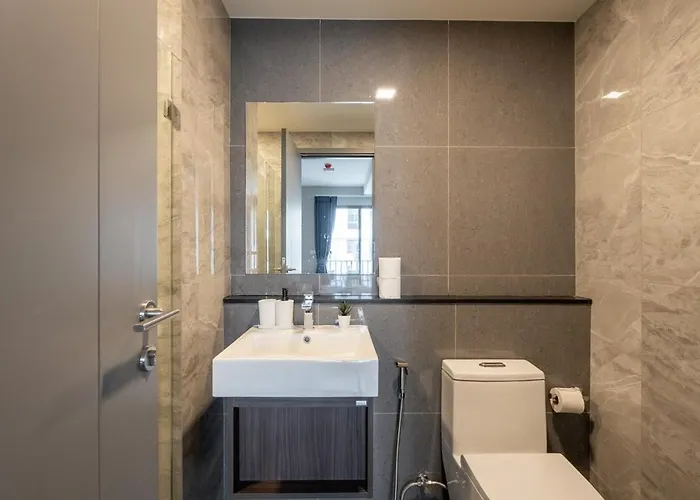 1br - Pool, Gym, Rooftop, Bts, Coworking Space - 10 Min Nana Plaza - - New Building - 24 7 Security Apartment